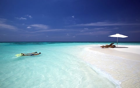 Luxury travel to the Maldives