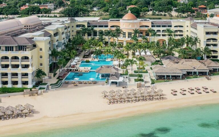 Aerial of JOIA Rose Hall by Iberostar